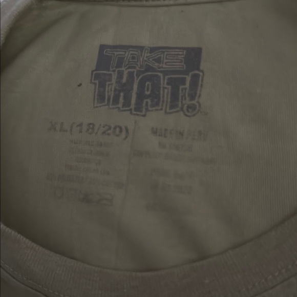 Kids Graphic Tee in Olive Green - Picture 2 of 5